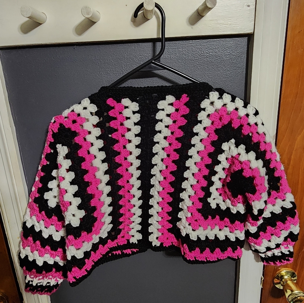 Child's Hexagon Cardigan - Picture 2 of 8